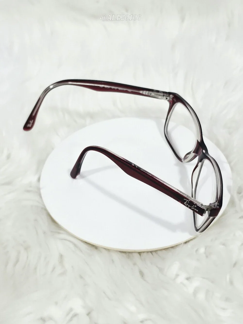 Ray-Ban RB5228 Burgundy Red Prescription Eyeglass Frames